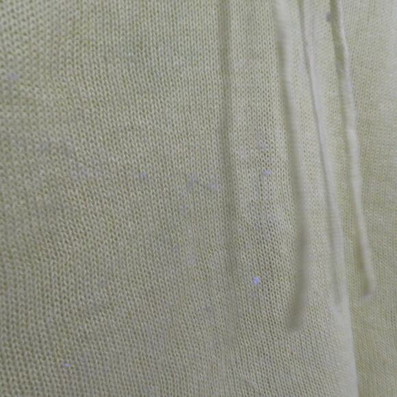 MOTH Antrhopologie Womens Sz M Green Knit Short Sleeve Top Bow Tie Back Linen - Picture 9 of 9